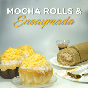 Enjoy the superior quality taste of our Mocha Rolls and Ensaymada at Goldilocks USA.